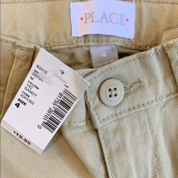 Children’s Place Girl School Uniform Pants Size 4 - Picture 5 of 6
